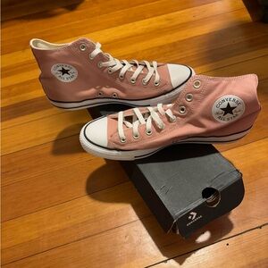 Converse Pink High-Top Sneakers
